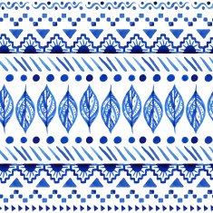 Aztec watercolor background