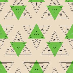 Abstract Background Geometric Seamless Pattern N2