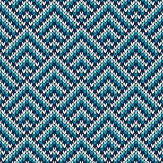 Knitted Sweater Design Seamless Pattern N8
