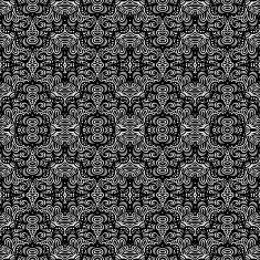 Seamless Abstract Kaleidoscope Pattern (Vector) N3