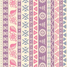 Tribal aztec seamless pattern N28