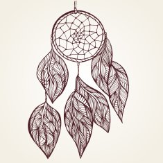 Dream Catcher Doodle style N2 free image download