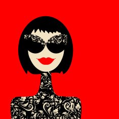 Fashion woman portrait for your design N2
