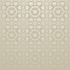 Damask Decorative Wallpaper Silver Color 7