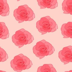 Seamless pattern with roses N20