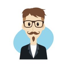 Man Cartoon Character N5