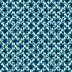 Knitted Sweater Design Seamless Pattern N11