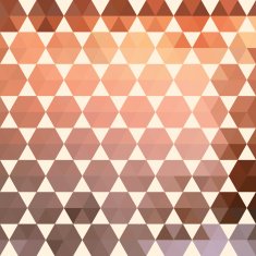 Retro pattern of geometric shapes N18