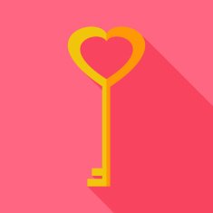 Heart Shaped Key N3
