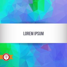Abstract Colorful Triangles Background Vector N22
