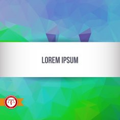 Abstract Colorful Triangles Background Vector N23