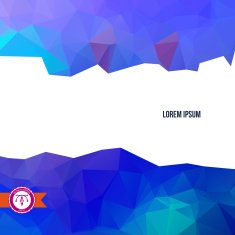 Abstract Colorful Triangles Background Vector N24