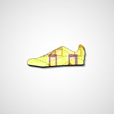 Abstract illustration on sneakers N54