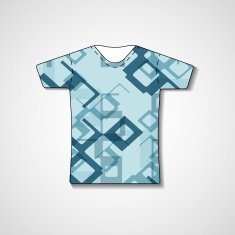 Abstract illustration on t-shirt N47