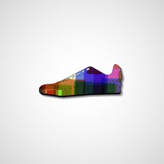 Abstract illustration on sneakers N59