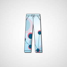 Abstract illustration on pants N150