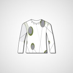 Abstract illustration on sweater N62
