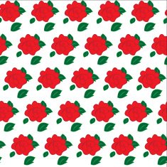 Seamless pattern of flowers roses