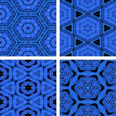 set of abstrack seamless colorful background