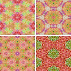 set of abstrack seamless colorful background N8