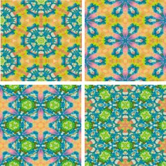 set of abstrack seamless colorful background N9