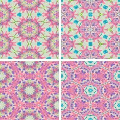 set of abstrack seamless colorful background N10