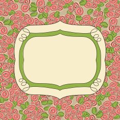 vintage floral background N10