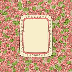 vintage floral background N11