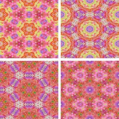 set of abstrack seamless colorful background N16