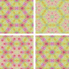 set of abstrack seamless mosaic colorful background N4