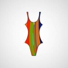 female swimsuit isolated N71