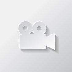Video camera web icon Cinema symbol N3