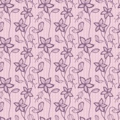 Flower lacy seamless background N8
