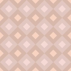 Abstract Geometric Seamless Pattern in Pink and Beige