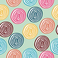 Seamless Retro Background N16