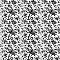 Flower lacy seamless background N10