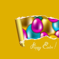 Seamless vector easter background N4