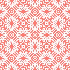 Vintage vector art deco pattern in black and white