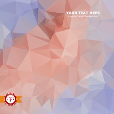 Abstract Colorful Triangles Background Vector N113