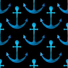 anchor seamless background Retro pattern of geometric shapes C