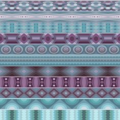 Geometric vector various strips motifs