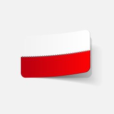 realistic design element rectangle N3