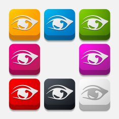 square button eye N3