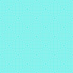 White Line Squares Seamless Pattern on blue