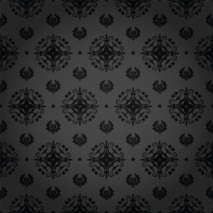 black wallpaper in old style N22