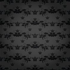 black wallpaper in old style N24