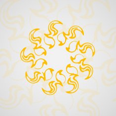 Tribal tattoo - abstract background N2