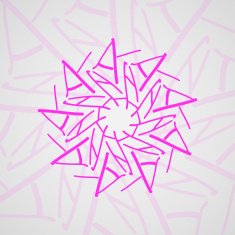Tribal tattoo - abstract background N5