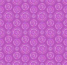 Dots circles seamless pattern in shades of lilac