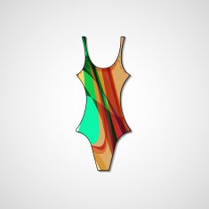 female swimsuit isolated N89